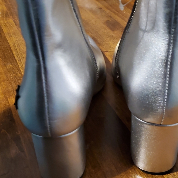 Raye silver black stars boots size 9 - Picture 4 of 7